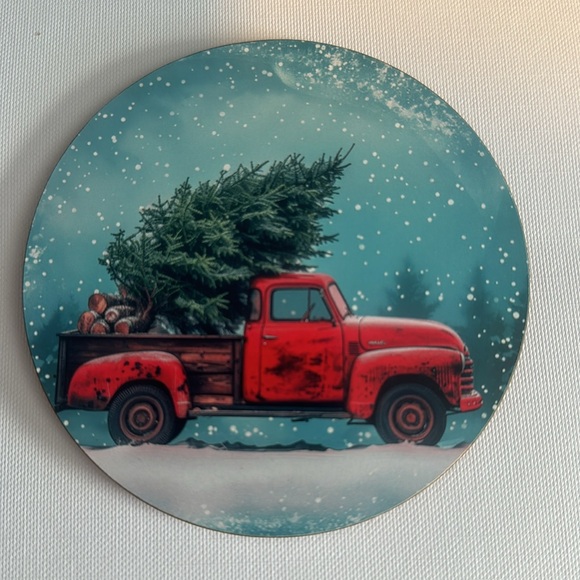 Christmas Coasters set of 4 - Picture 2 of 6